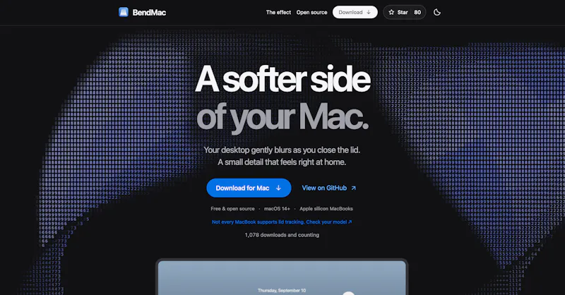 BendMac screenshot 1