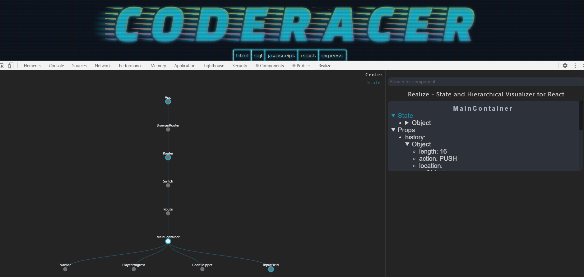 Realize for React gallery image