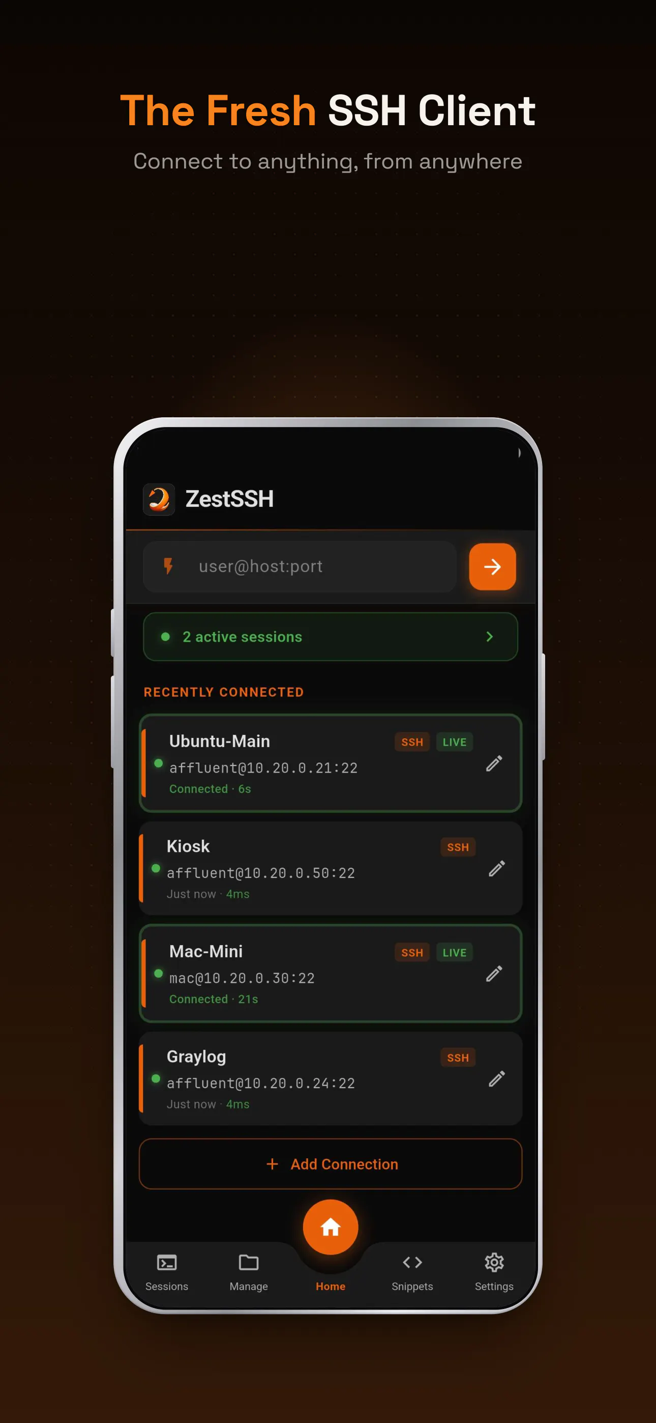 ZestSSH - Modern SSH Client gallery image