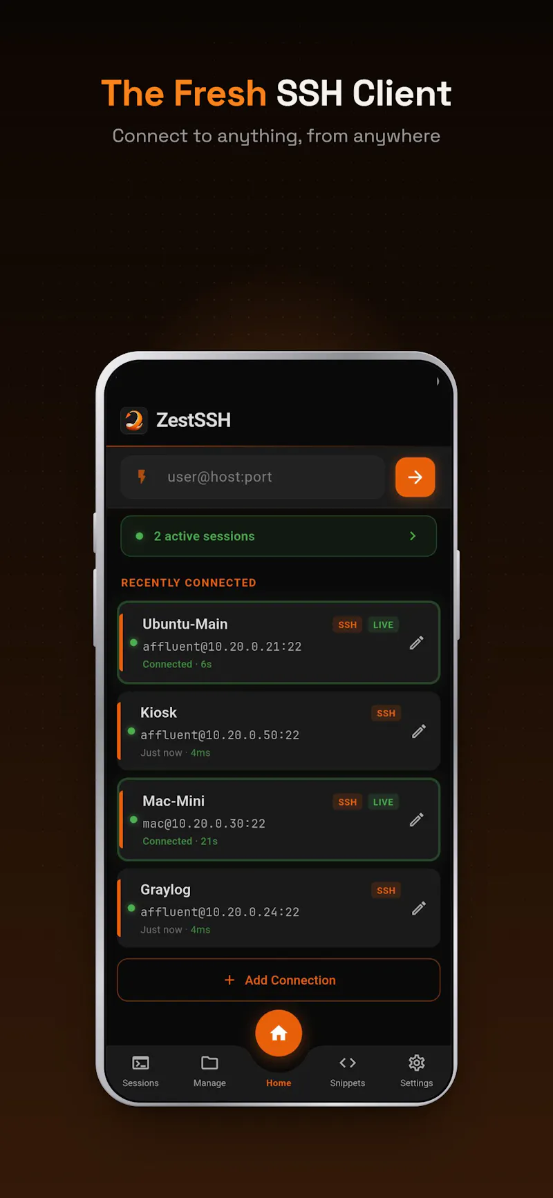ZestSSH - Modern SSH Client screenshot 3