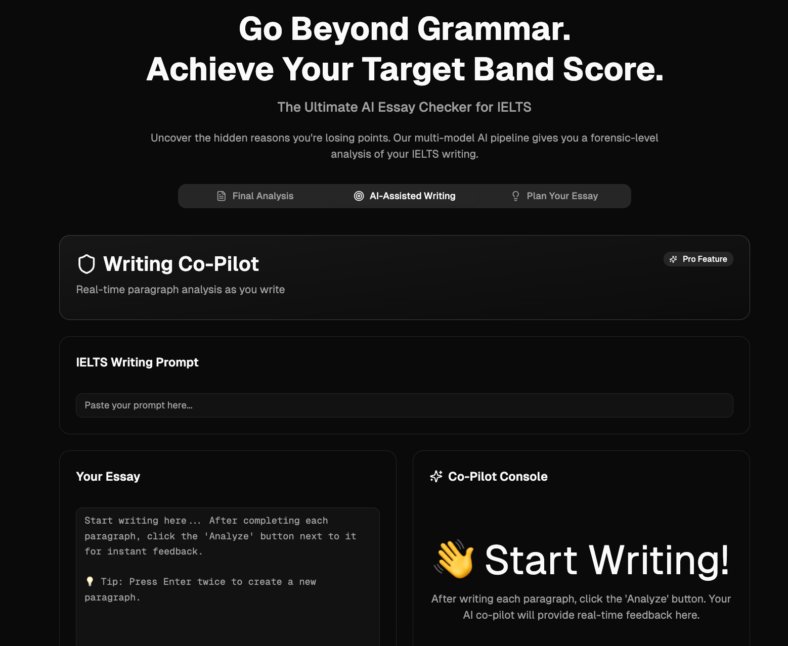 IELTS Writing Analytics gallery image