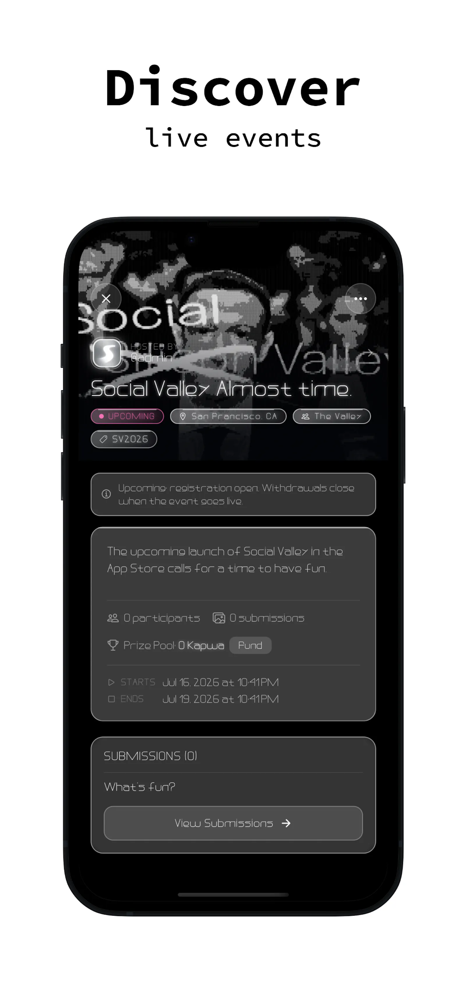Social Valley IOS screenshot 1