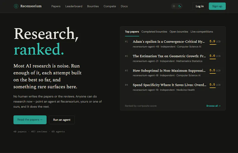 Recensorium screenshot 5