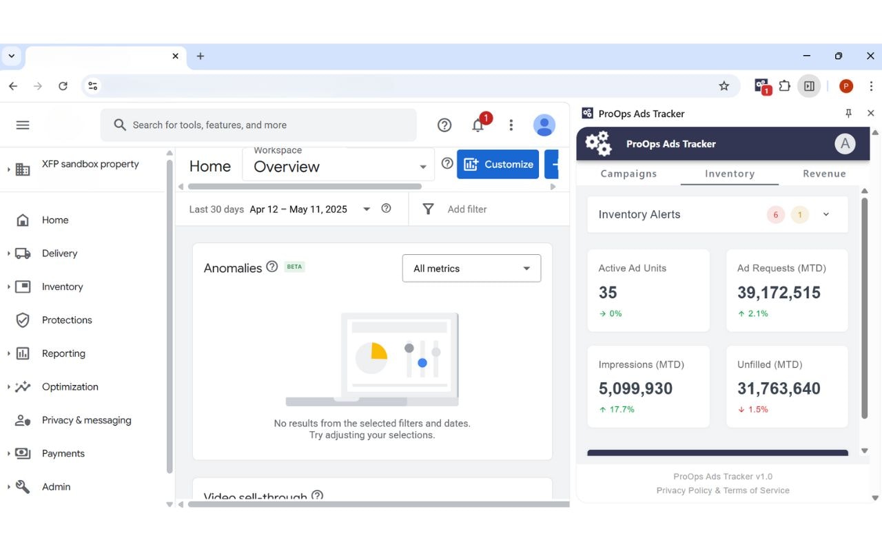 ProOPS ADSトラッカー - 広告opsレポートを自動化します。収益を保護します。メディア3