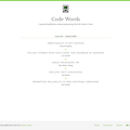 Code Words