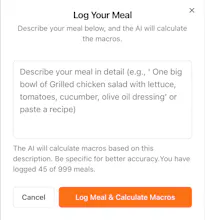 Mealtracker AI gallery image