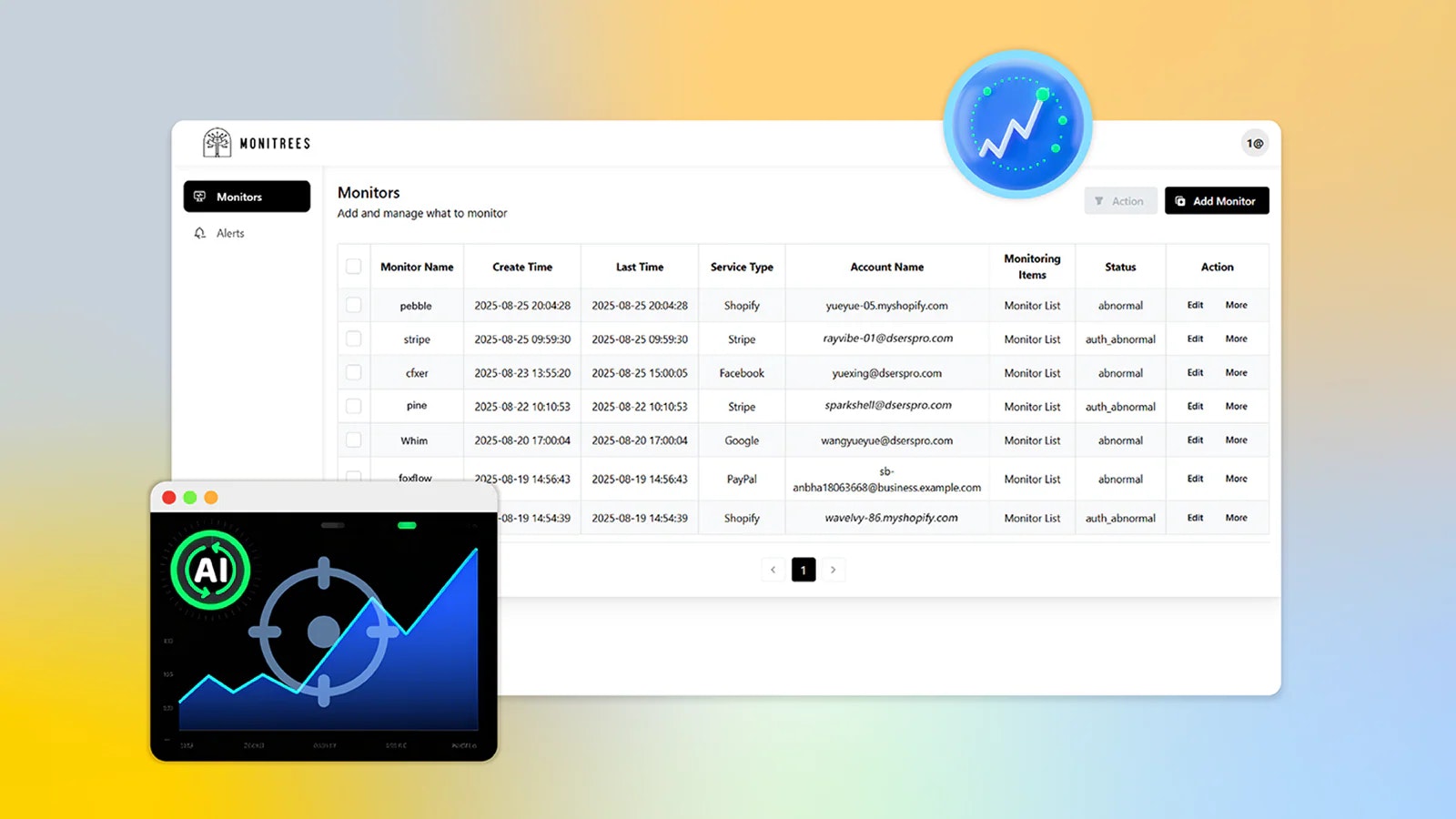 Monitrees - Screenshot 4 preview