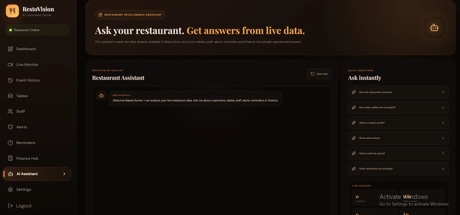 RestoVision AI screenshot 3