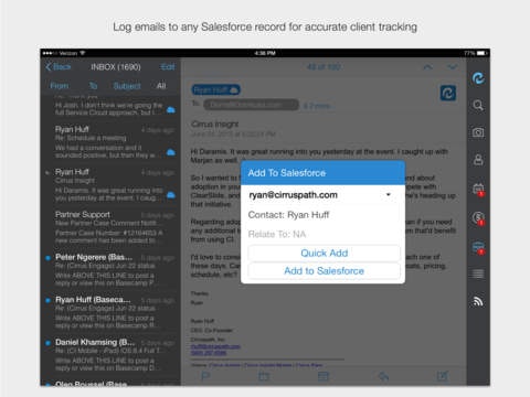 Cirrus Insight Mobile for iOS & Android gallery image