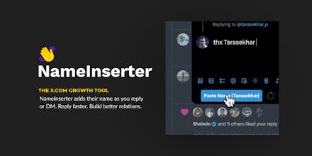 NameInserter for Chrome gallery image