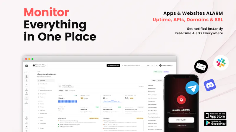 App Security that Protect & Alarms you screenshot 1