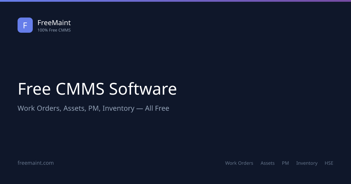 FreeMaint gallery image