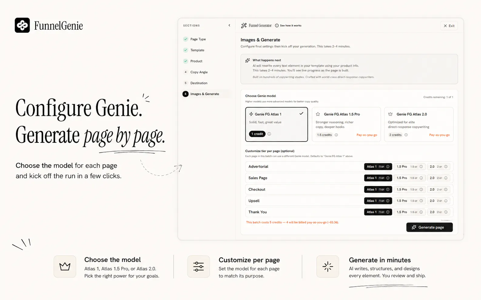FunnelGenie - Ecom Funnels In Seconds gallery image