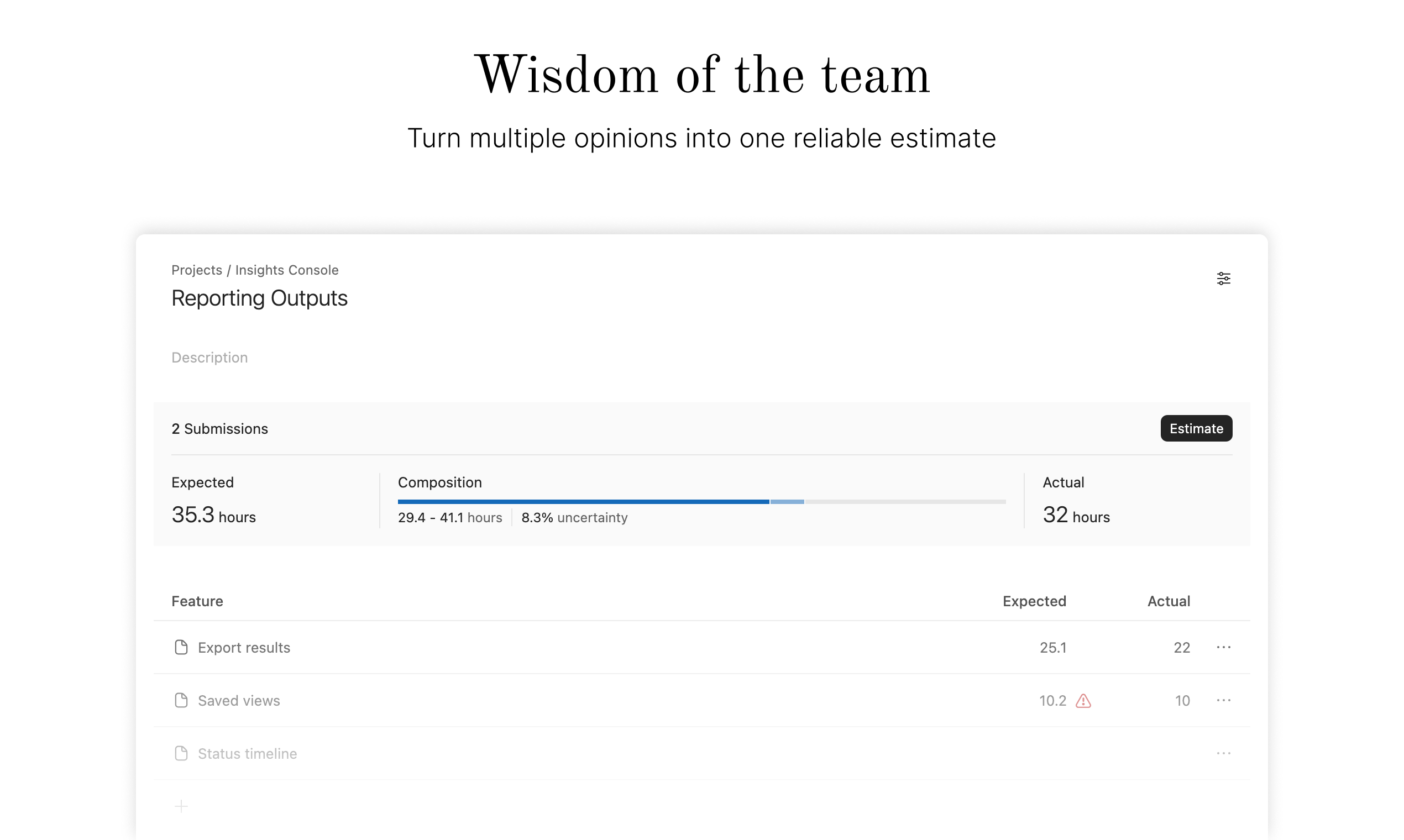 Estimera gallery image