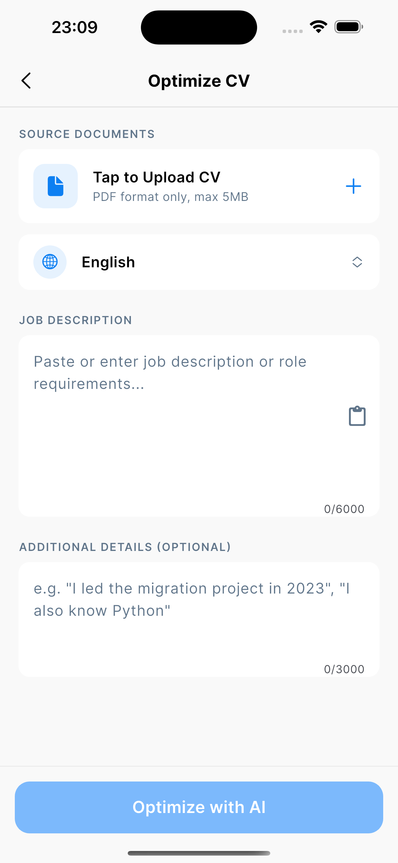 ResuMate: AI Resume Optimizer gallery image