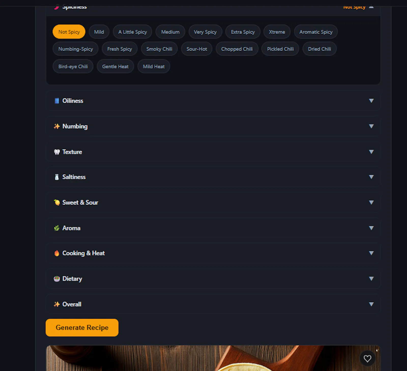 Recipe Master screenshot 2