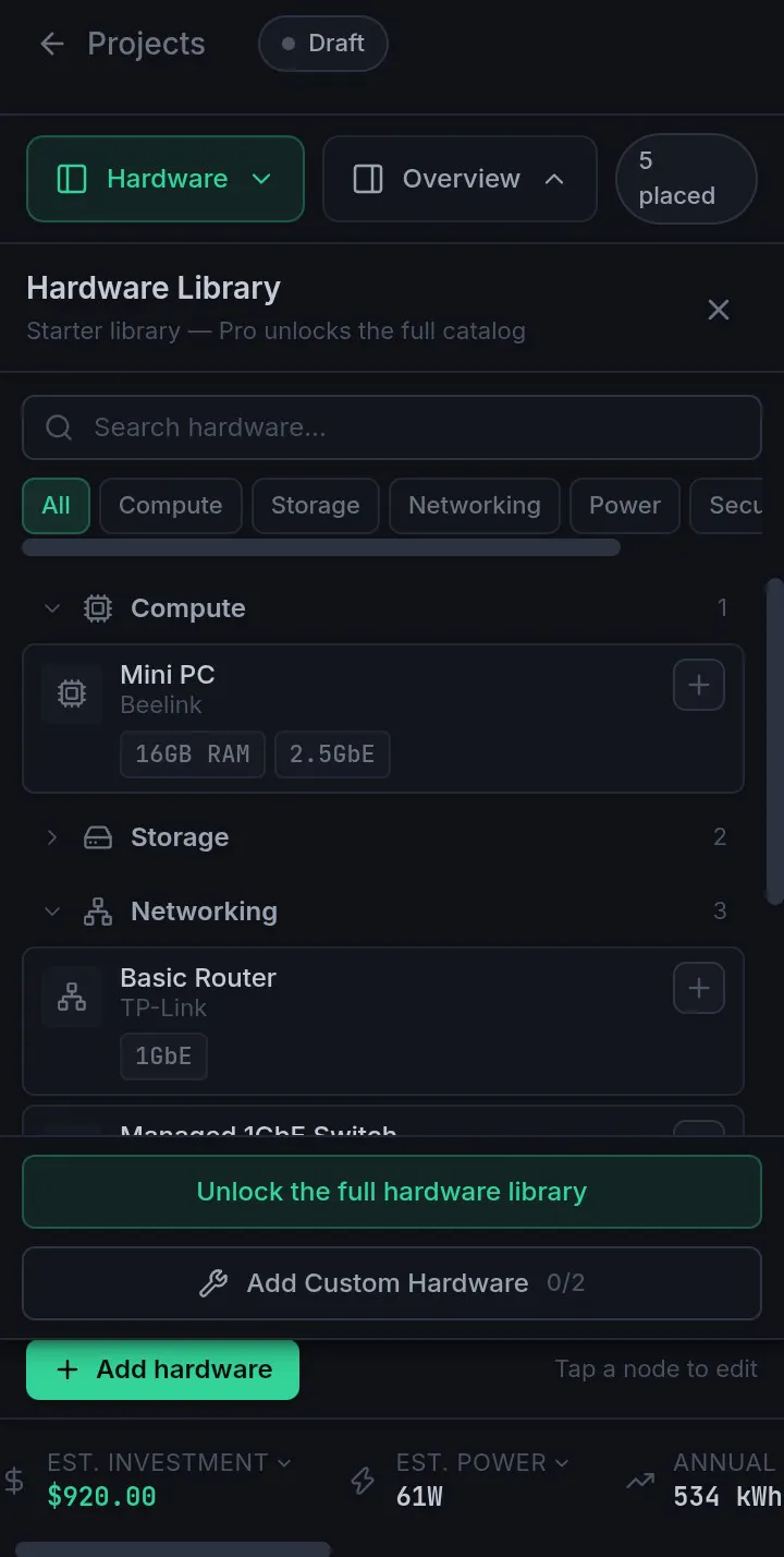 HomeLab Architect gallery image