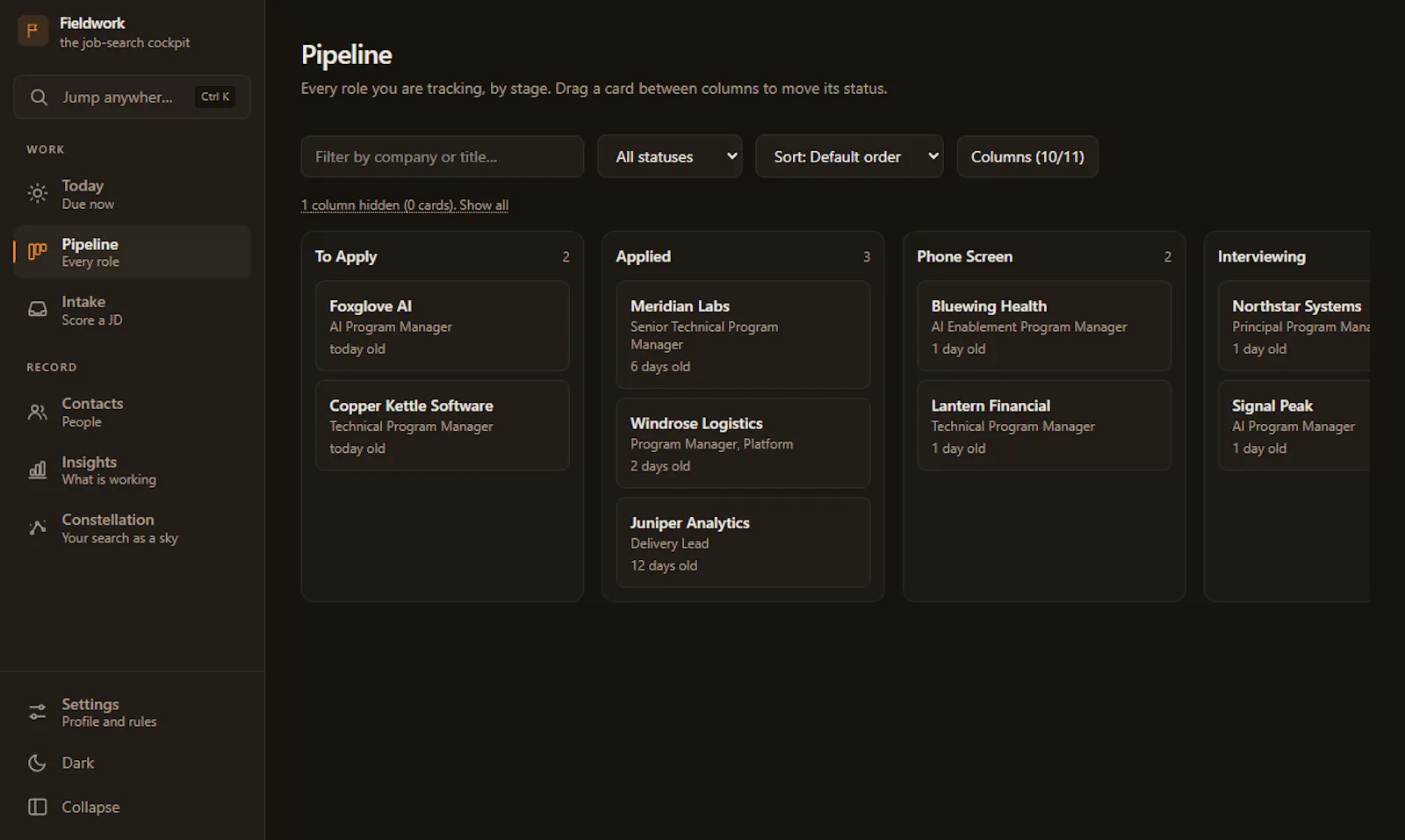 Fieldwork screenshot 4