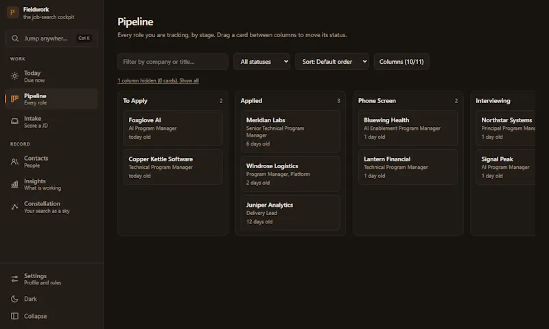 Fieldwork screenshot 4