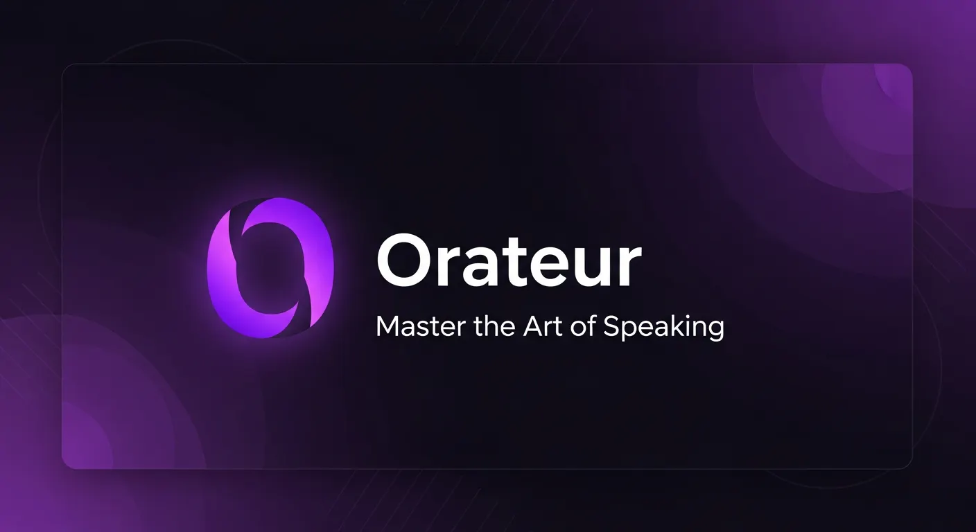 Orateur 제품 배너