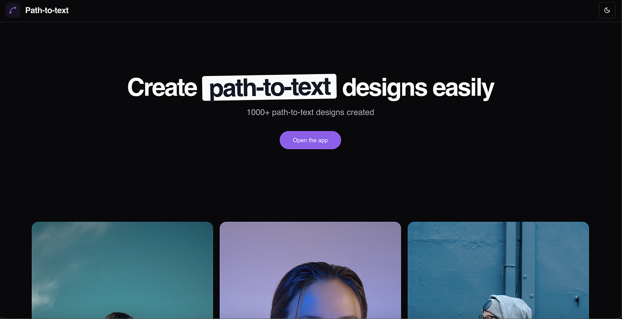 Path-to-text gallery image