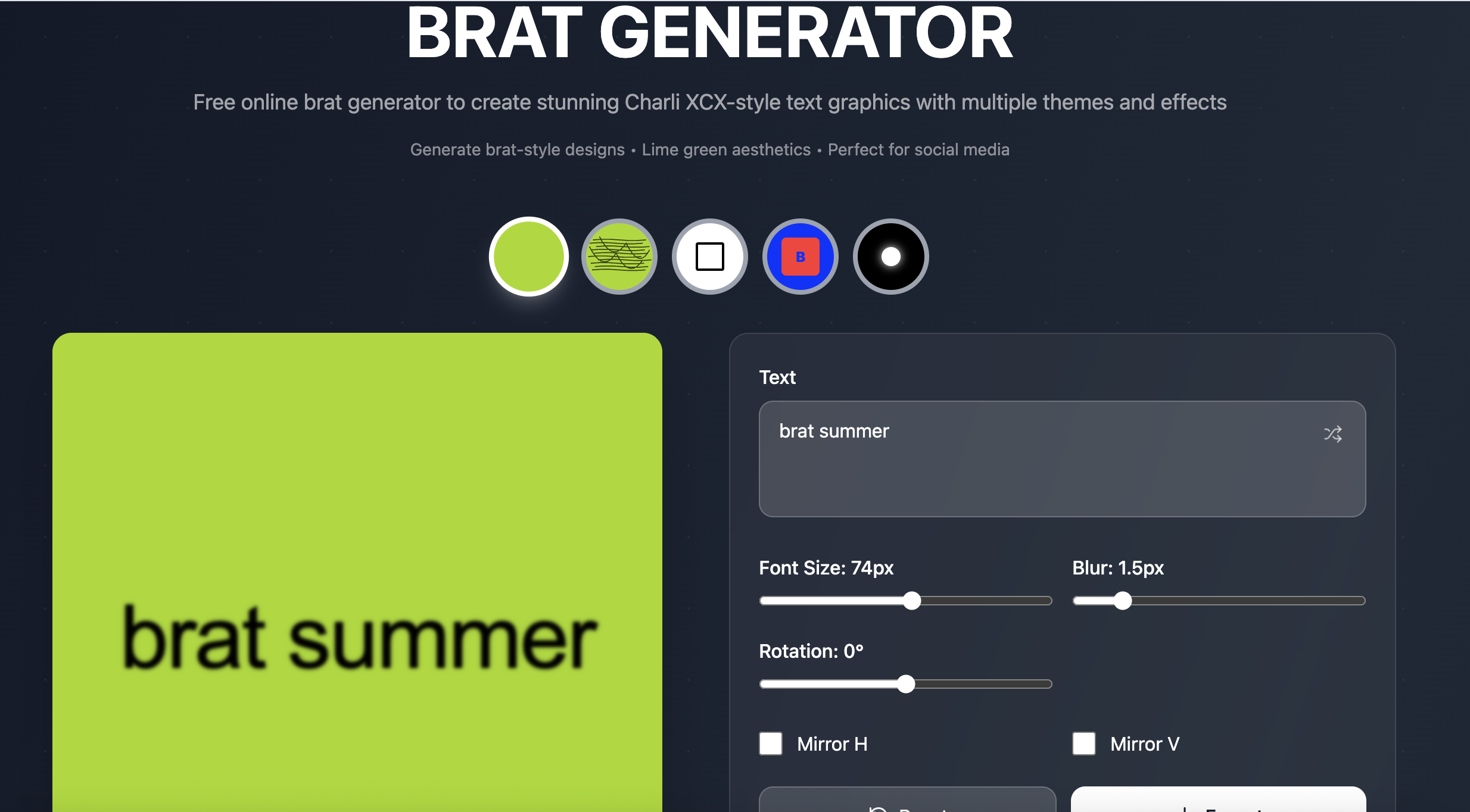 Brat Generator screenshot 3