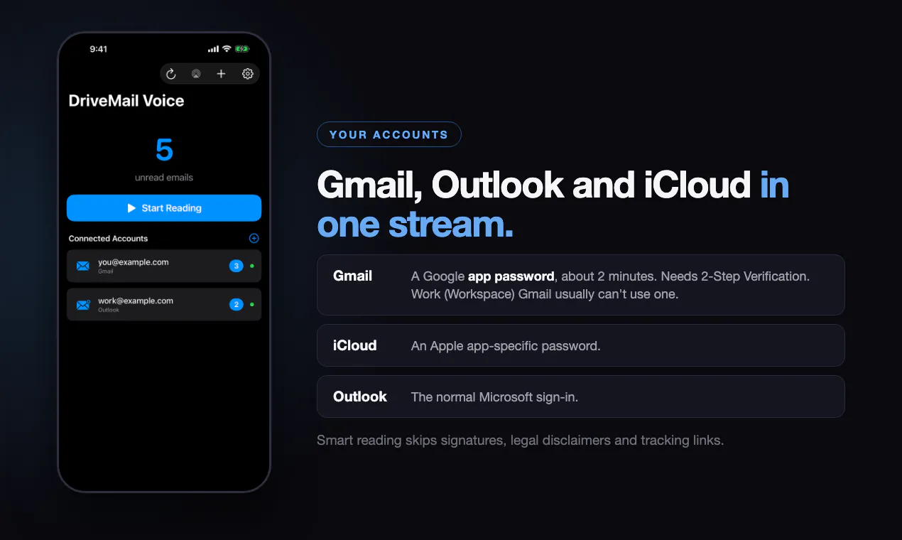 DriveMail Voice gallery image