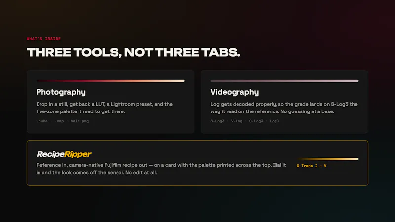 LUTRipper screenshot 4