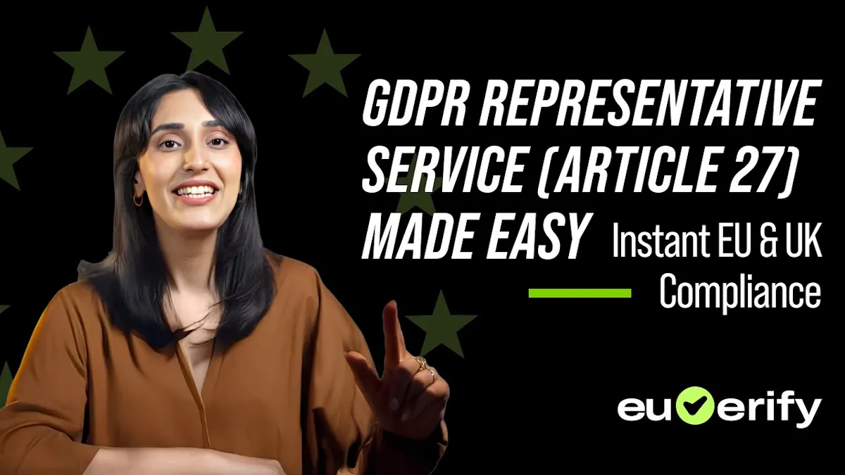Euverify GDPR Representative(Article 27)