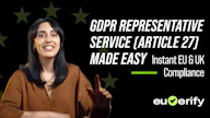 Euverify GDPR Representative(Article 27)