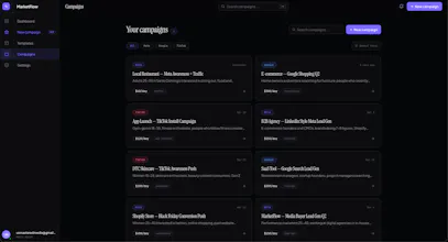 MarketFlow — AI Campaign Co-pilot gallery image