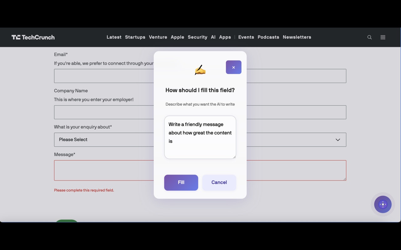 Mídia 4 de AI Assistente Hub - Recheio de formulário inteligente, resumo de páginas e verificação de fatos