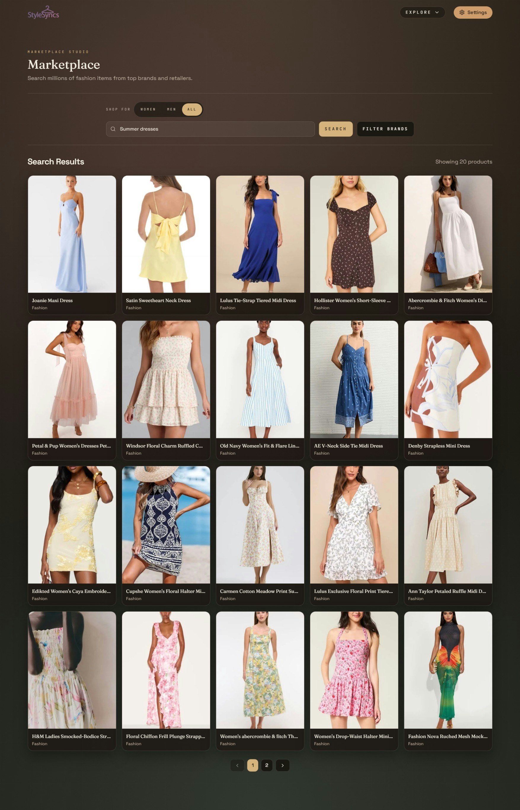 Stylesyncs  - Screenshot 3 showing product features and functionality