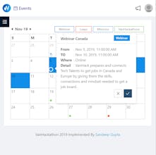 Vanhackathon - VanHack Chrome Extension gallery image