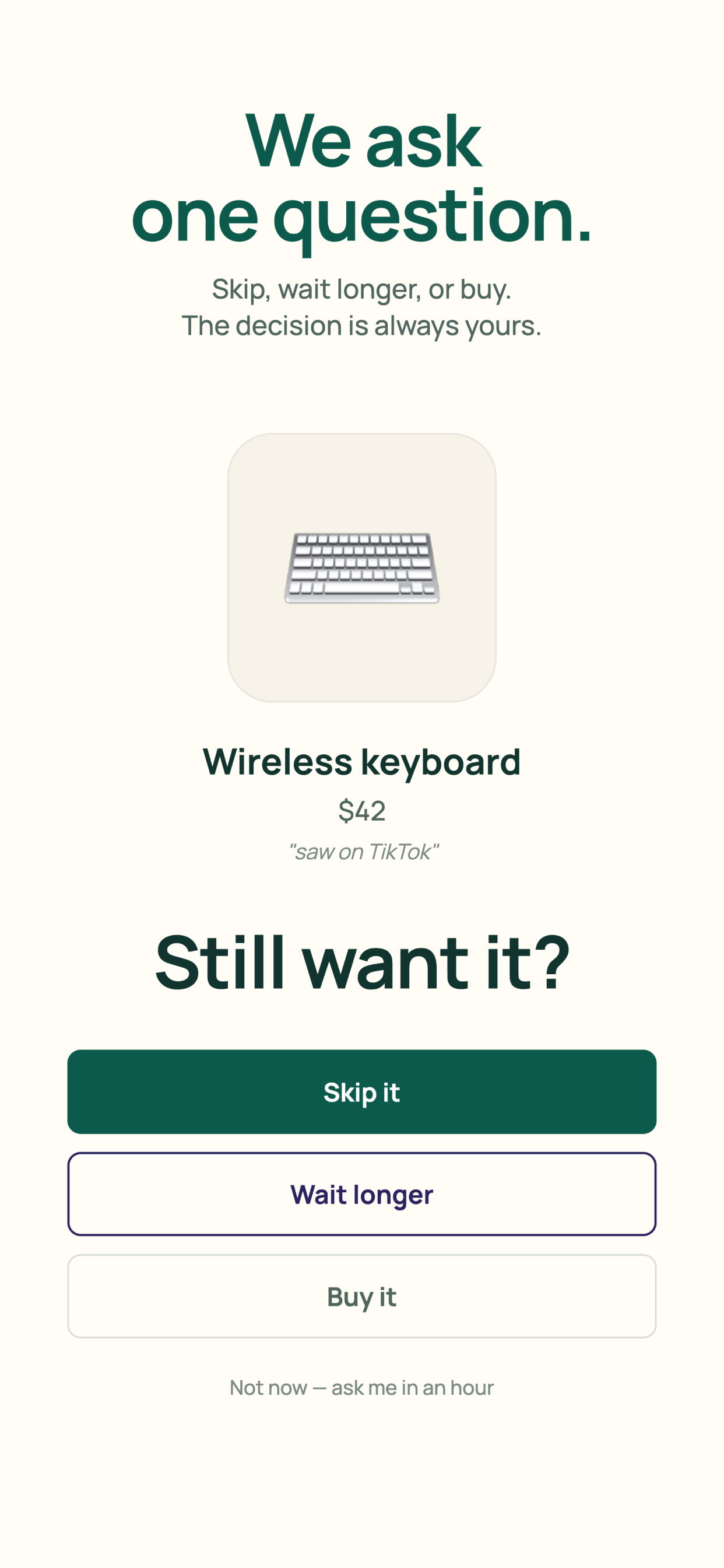 Still Want It? gallery image