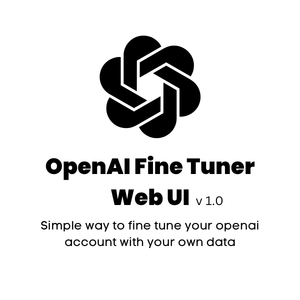 Open-tuner webapp - Stel uw OpenAI-model aan met aangepaste gegevens met behulp van WebApp media 1