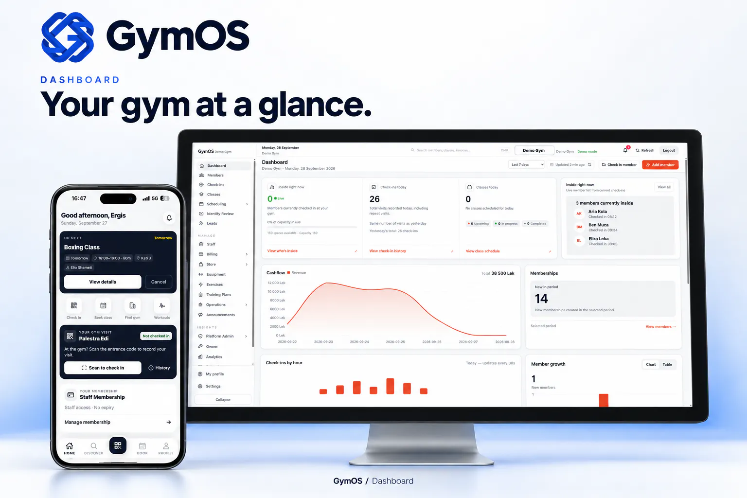 Gym-OS gallery image