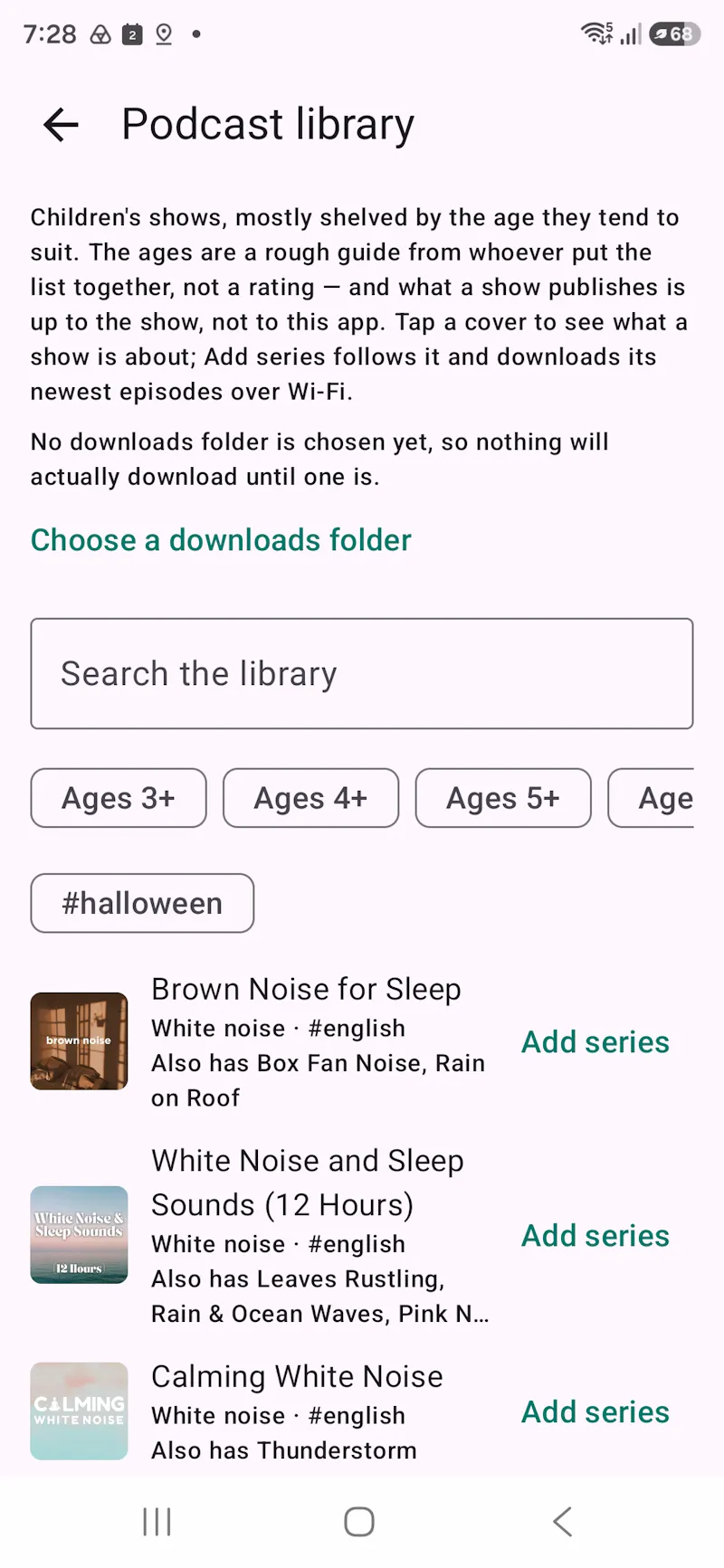 Really Simple Podcast Player screenshot 5