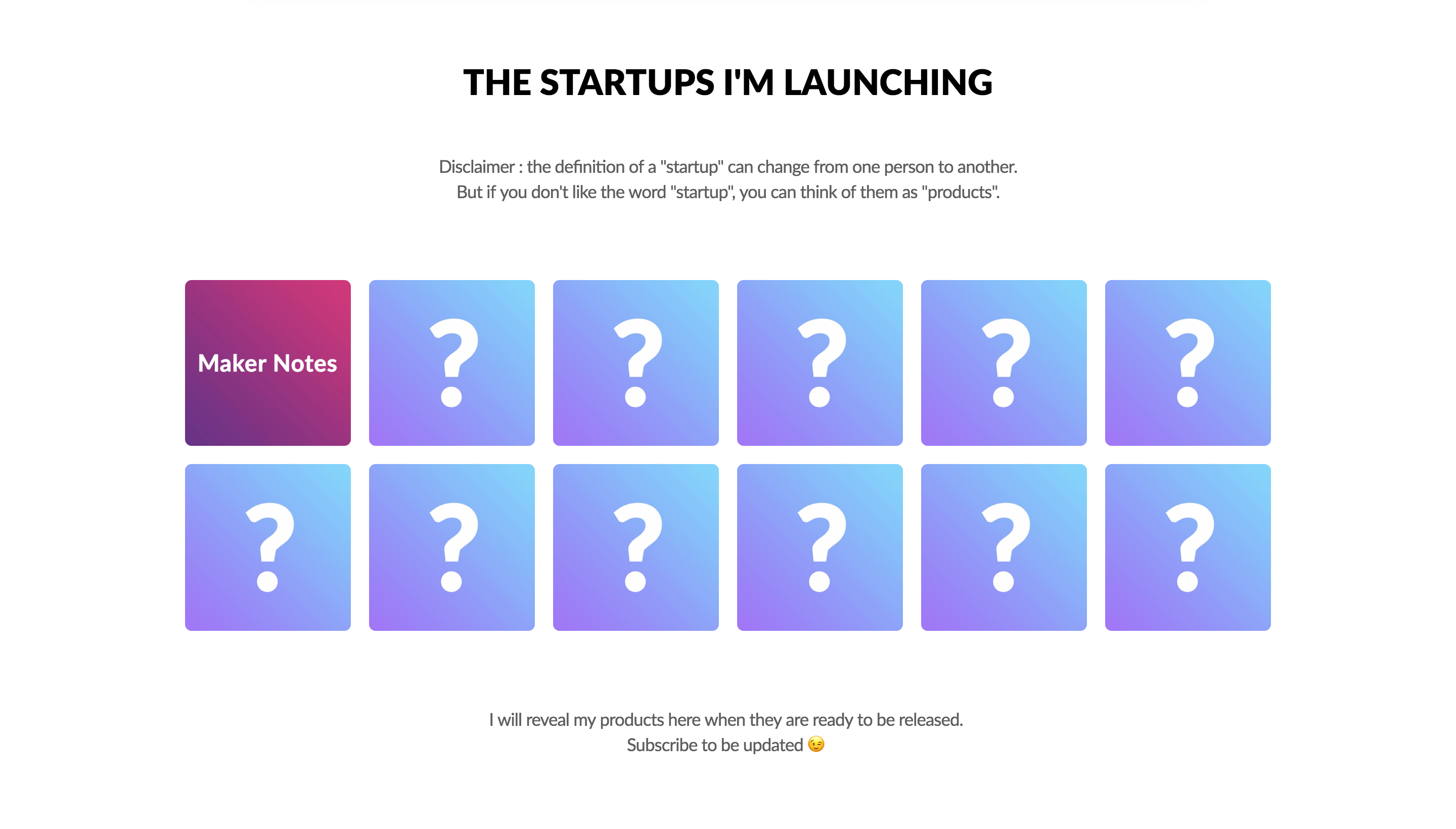 Maker Notes gallery image