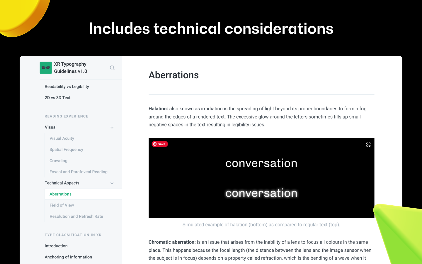 XR Typography Guidelines 1.0 gallery image