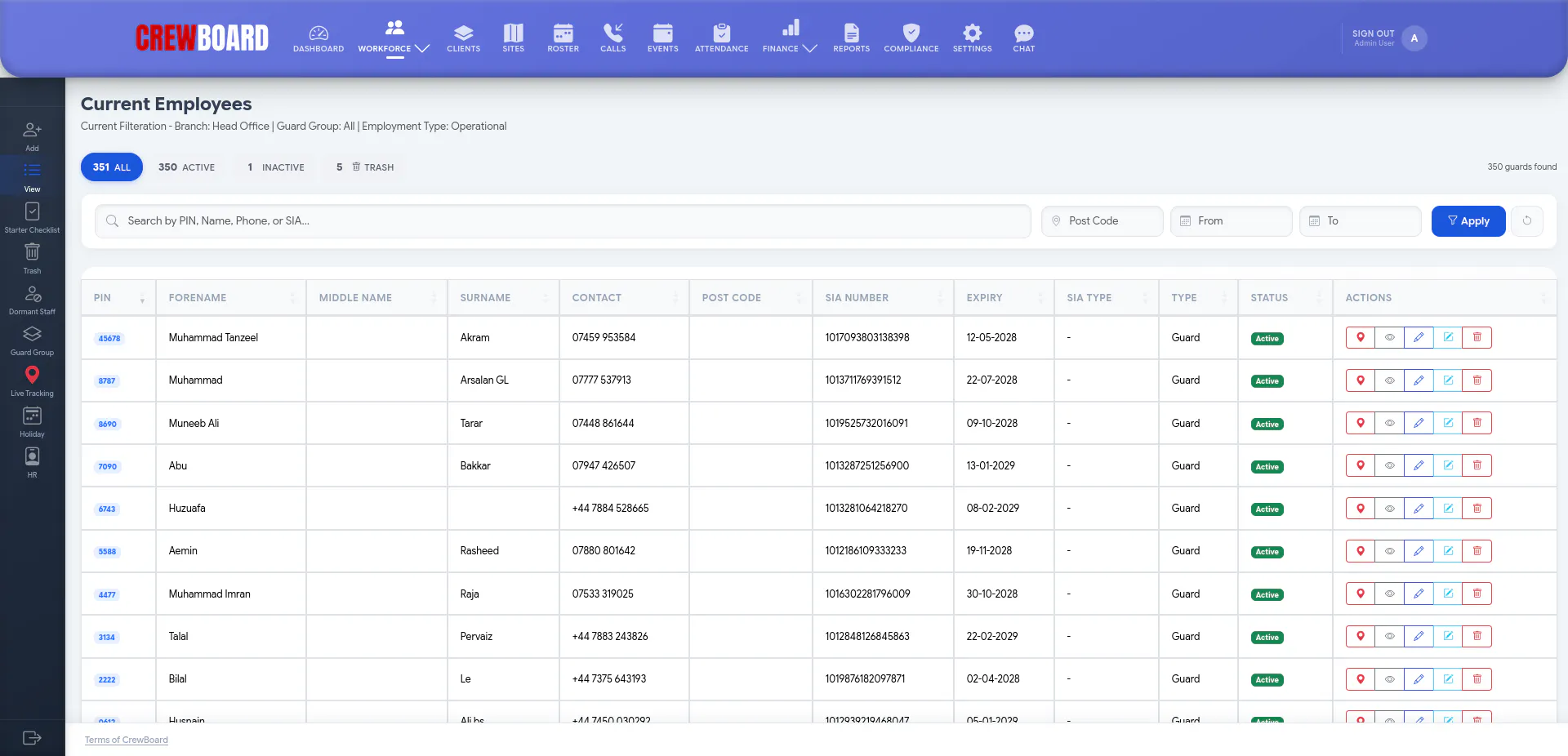 CREWBOARD -Security Workforce Management gallery image