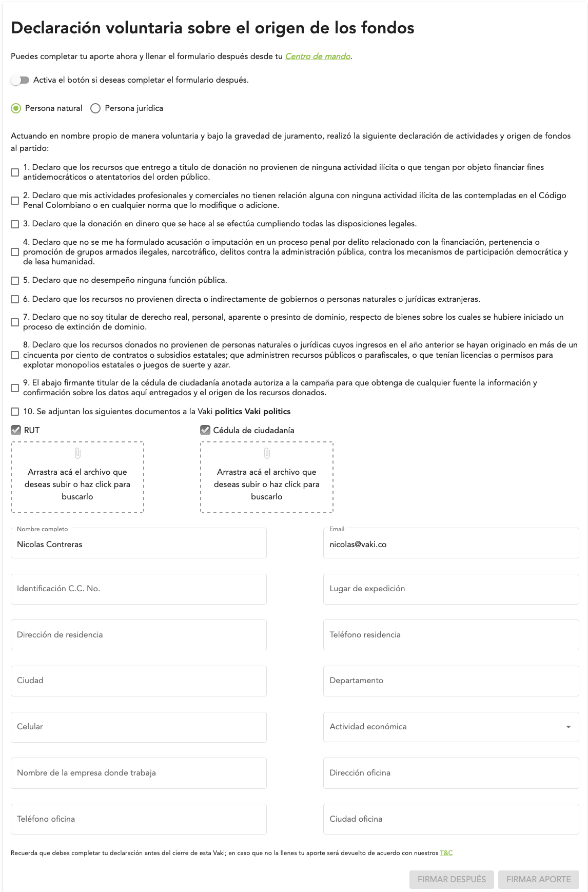 Vaki politics gallery image