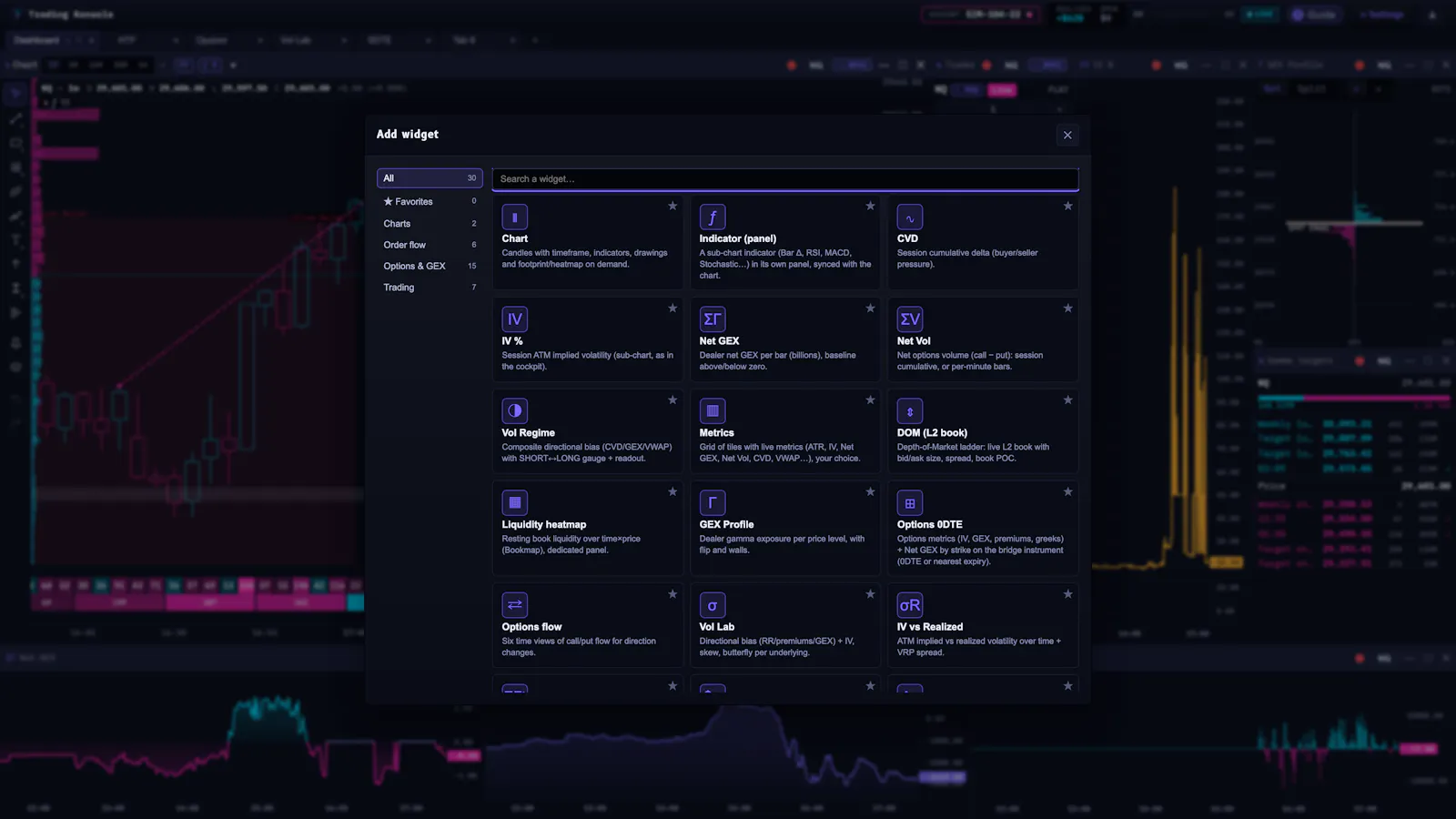 Trading Konsole screenshot 5
