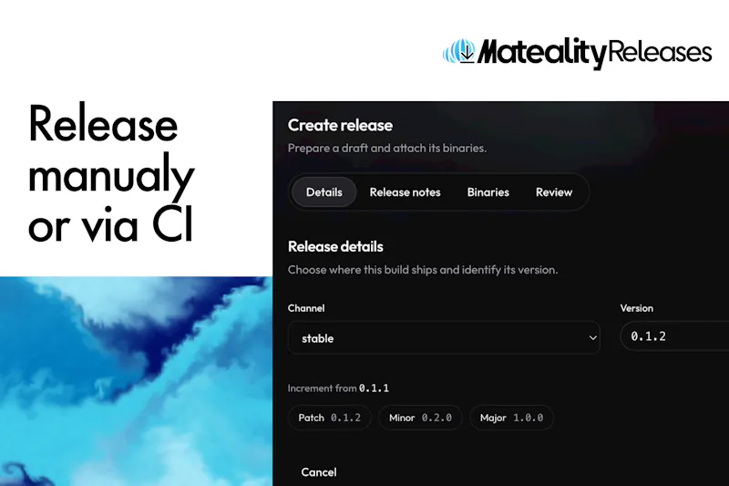 Mateality Releases screenshot 3