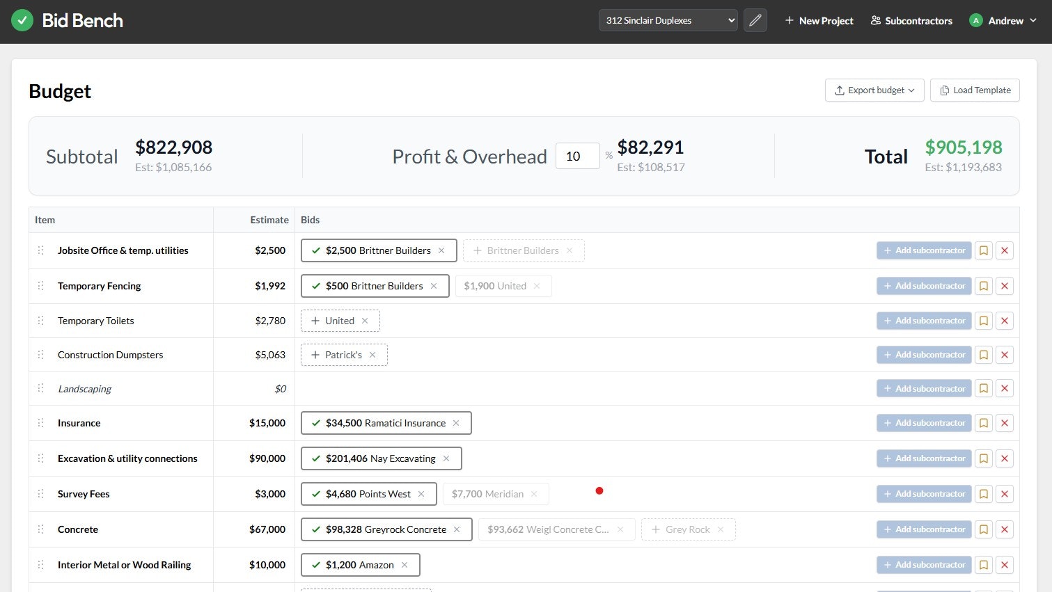 Bid Bench gallery image