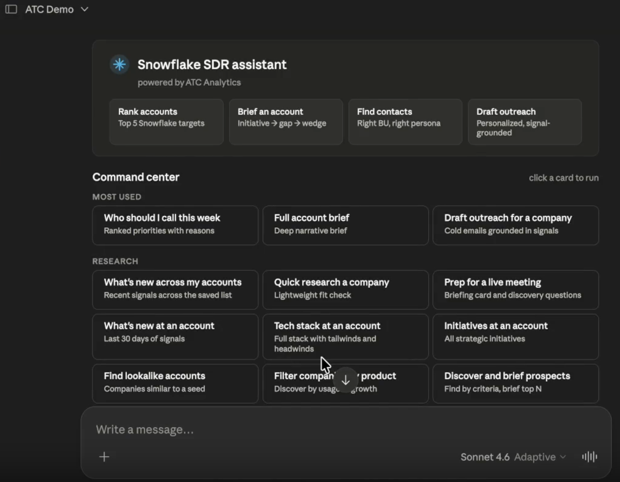 ATC: Tech GTM Intelligence in Claude gallery image