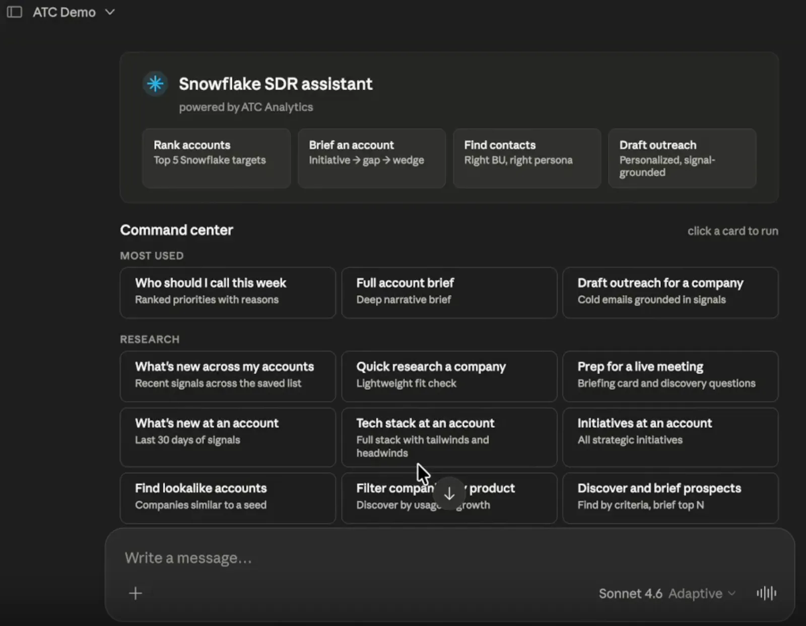 ATC: Tech GTM Intelligence in Claude screenshot 3