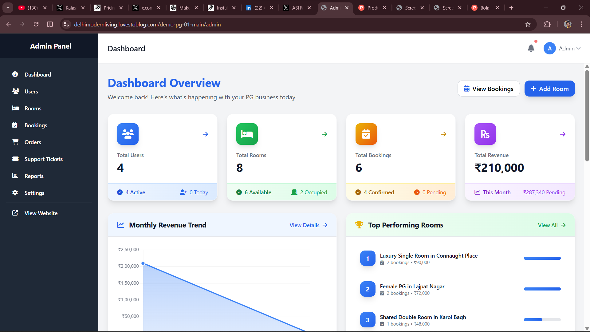 Delhi Modern Living - Screenshot 4 showing product features and functionality