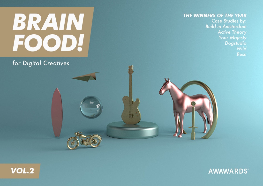 Awwwards Books - Brain Food! Volume 2: Winners of the year gallery image