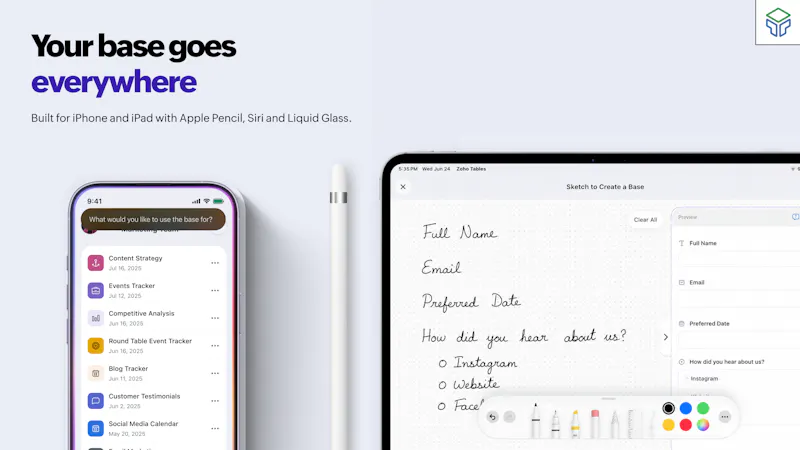 Zoho Tables screenshot 5